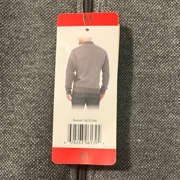 Boston Traders Charcoal Bomber Jacket NWT - Picture 3 of 8